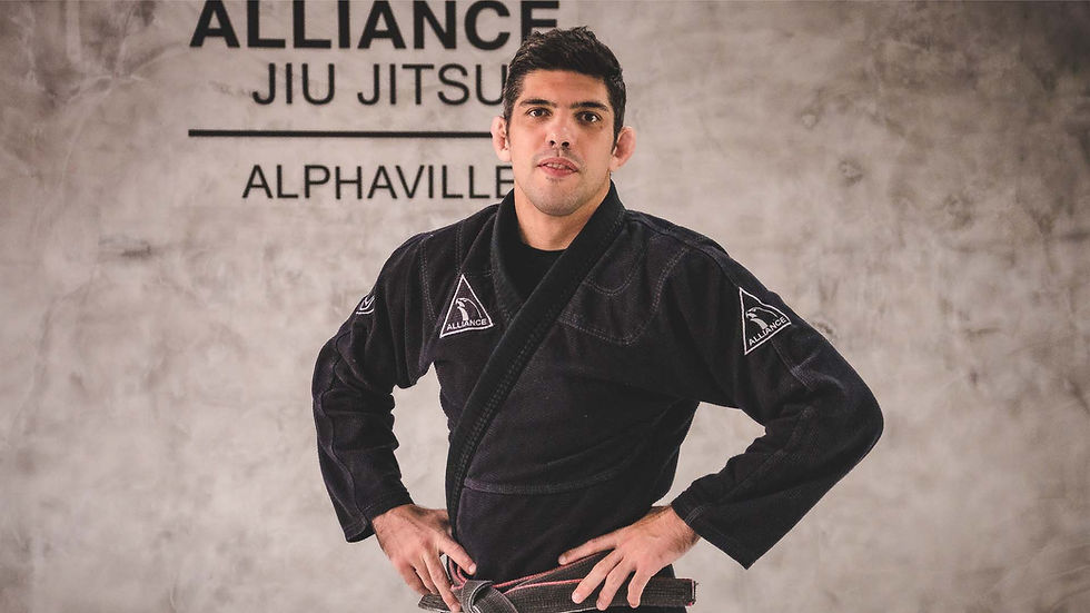 Instrutor da Alliance Jiu Jitsu Alphaville