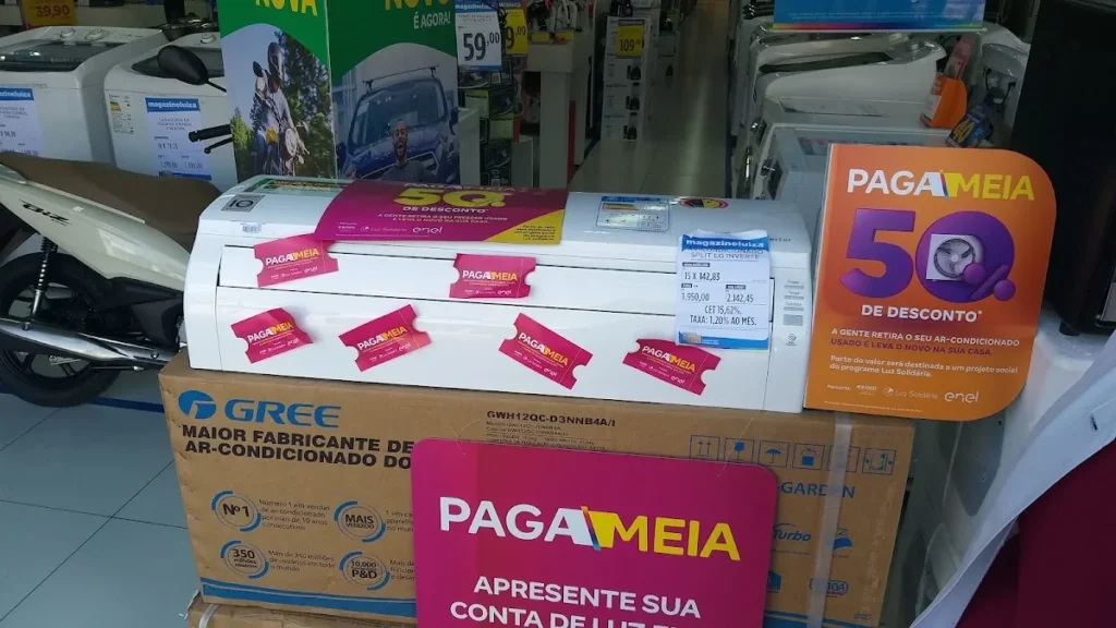 Imagem da unidade Magazine Luiza, em Santana de Parnaíba