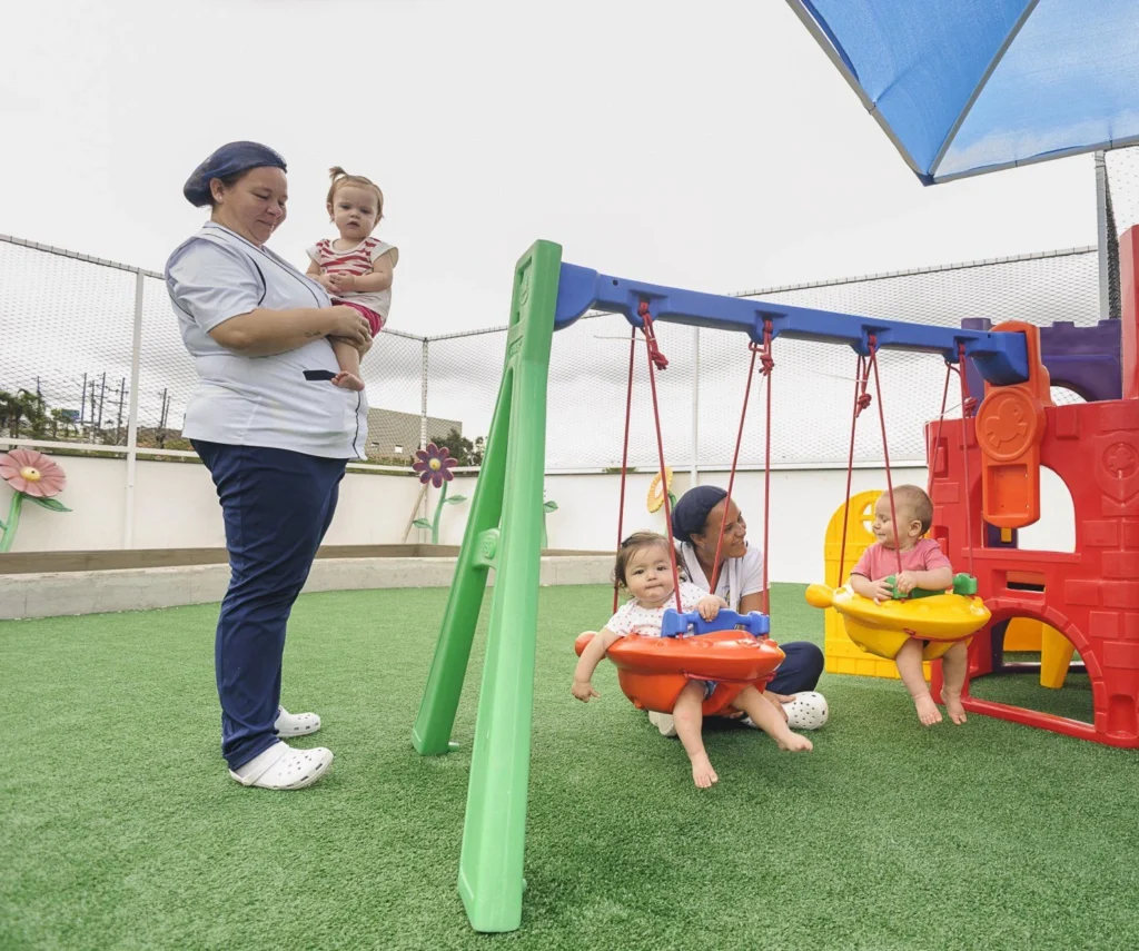 Ambiente interno apresentado no site oficial da Escola Sabido